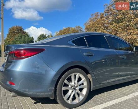 Синий Мазда 6, объемом двигателя 2.49 л и пробегом 227 тыс. км за 15000 $, фото 2 на Automoto.ua