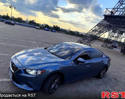 Синий Мазда 6, объемом двигателя 2.5 л и пробегом 170 тыс. км за 14000 $, фото 1 на Automoto.ua