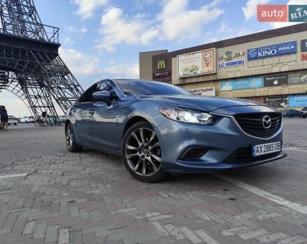 Синий Мазда 6, объемом двигателя 2.49 л и пробегом 175 тыс. км за 11999 $, фото 7 на Automoto.ua