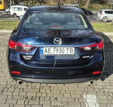 Синий Мазда 6, объемом двигателя 2.49 л и пробегом 185 тыс. км за 12900 $, фото 1 на Automoto.ua