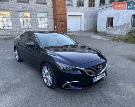 Синий Мазда 6, объемом двигателя 2.49 л и пробегом 102 тыс. км за 14600 $, фото 2 на Automoto.ua