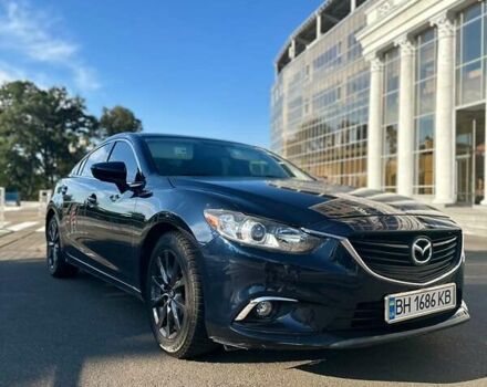 Синий Мазда 6, объемом двигателя 2.49 л и пробегом 159 тыс. км за 12800 $, фото 1 на Automoto.ua