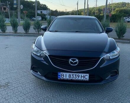 Синий Мазда 6, объемом двигателя 2.49 л и пробегом 173 тыс. км за 13000 $, фото 2 на Automoto.ua