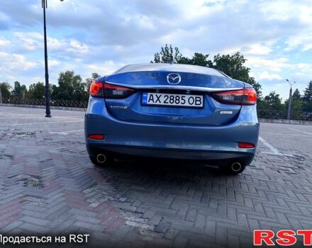 Синий Мазда 6, объемом двигателя 2.5 л и пробегом 170 тыс. км за 14000 $, фото 2 на Automoto.ua