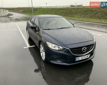 Синий Мазда 6, объемом двигателя 2.49 л и пробегом 162 тыс. км за 13700 $, фото 1 на Automoto.ua