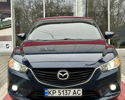 Синий Мазда 6, объемом двигателя 2.5 л и пробегом 121 тыс. км за 13500 $, фото 1 на Automoto.ua