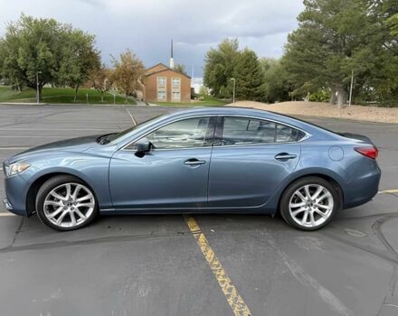 Синий Мазда 6, объемом двигателя 2.5 л и пробегом 70 тыс. км за 4000 $, фото 2 на Automoto.ua