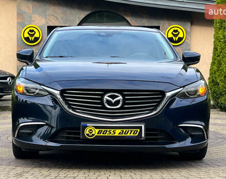 Синий Мазда 6, объемом двигателя 2.49 л и пробегом 105 тыс. км за 16999 $, фото 1 на Automoto.ua