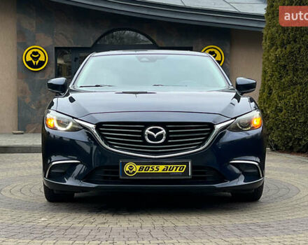 Синий Мазда 6, объемом двигателя 2.49 л и пробегом 105 тыс. км за 15999 $, фото 1 на Automoto.ua