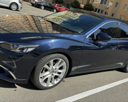 Синий Мазда 6, объемом двигателя 2.5 л и пробегом 200 тыс. км за 12200 $, фото 1 на Automoto.ua