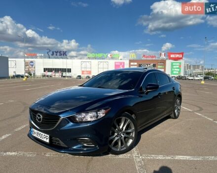 Синий Мазда 6, объемом двигателя 2.49 л и пробегом 98 тыс. км за 14900 $, фото 3 на Automoto.ua