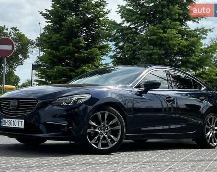 Синій Мазда 6, об'ємом двигуна 2.49 л та пробігом 105 тис. км за 15000 $, фото 1 на Automoto.ua