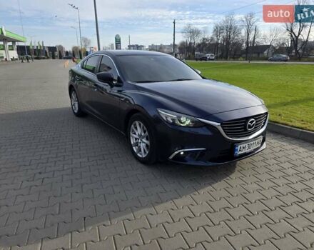 Синій Мазда 6, об'ємом двигуна 2.2 л та пробігом 200 тис. км за 14500 $, фото 2 на Automoto.ua
