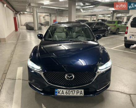 Синий Мазда 6, объемом двигателя 2.49 л и пробегом 144 тыс. км за 16500 $, фото 1 на Automoto.ua