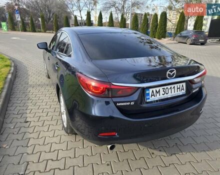 Синій Мазда 6, об'ємом двигуна 2.2 л та пробігом 200 тис. км за 14500 $, фото 3 на Automoto.ua
