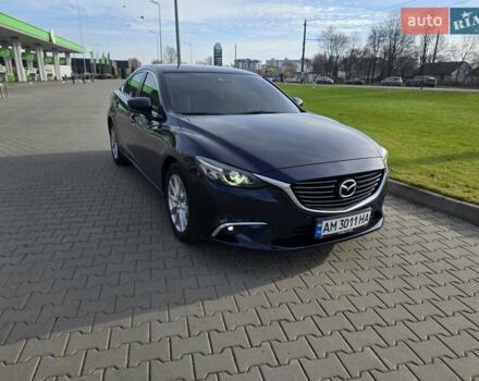 Синій Мазда 6, об'ємом двигуна 2.2 л та пробігом 200 тис. км за 14500 $, фото 21 на Automoto.ua