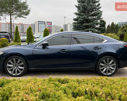 Синий Мазда 6, объемом двигателя 2.49 л и пробегом 162 тыс. км за 16200 $, фото 3 на Automoto.ua