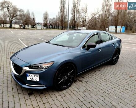 Синий Мазда 6, объемом двигателя 2.49 л и пробегом 175 тыс. км за 14500 $, фото 1 на Automoto.ua