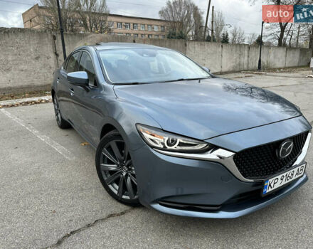 Синий Мазда 6, объемом двигателя 2.49 л и пробегом 64 тыс. км за 17500 $, фото 1 на Automoto.ua