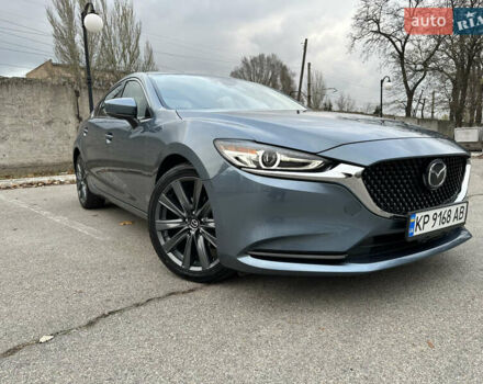 Синий Мазда 6, объемом двигателя 2.49 л и пробегом 64 тыс. км за 17500 $, фото 3 на Automoto.ua