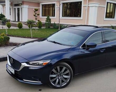 Синий Мазда 6, объемом двигателя 2.49 л и пробегом 87 тыс. км за 18500 $, фото 1 на Automoto.ua