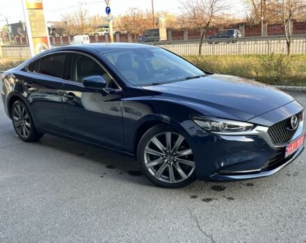 Синий Мазда 6, объемом двигателя 2.5 л и пробегом 155 тыс. км за 14800 $, фото 1 на Automoto.ua