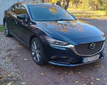 Синий Мазда 6, объемом двигателя 2.49 л и пробегом 42 тыс. км за 19500 $, фото 1 на Automoto.ua