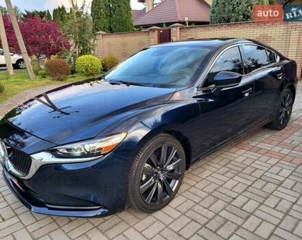 Синий Мазда 6, объемом двигателя 2.49 л и пробегом 79 тыс. км за 17500 $, фото 1 на Automoto.ua