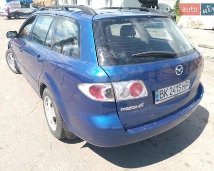 Синий Мазда 6, объемом двигателя 2 л и пробегом 75 тыс. км за 3880 $, фото 17 на Automoto.ua