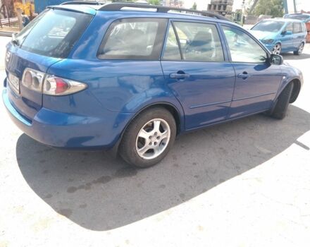 Синий Мазда 6, объемом двигателя 2 л и пробегом 75 тыс. км за 3960 $, фото 4 на Automoto.ua