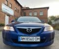 Синий Мазда 6, объемом двигателя 2 л и пробегом 309 тыс. км за 2308 $, фото 3 на Automoto.ua