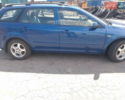 Синий Мазда 6, объемом двигателя 2 л и пробегом 75 тыс. км за 3880 $, фото 2 на Automoto.ua