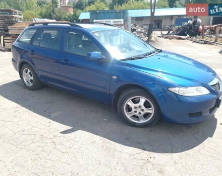 Синий Мазда 6, объемом двигателя 2 л и пробегом 75 тыс. км за 3880 $, фото 3 на Automoto.ua
