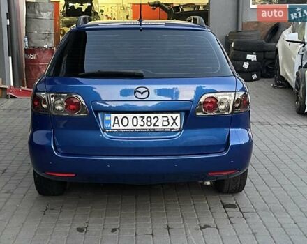 Мазда 6 2002 у Мукачеве на Automoto.ua Синій Мазда 6, об'ємом двигуна 2 л та пробігом 298 тис. км за 4300 $, фото 2 на Automoto.ua