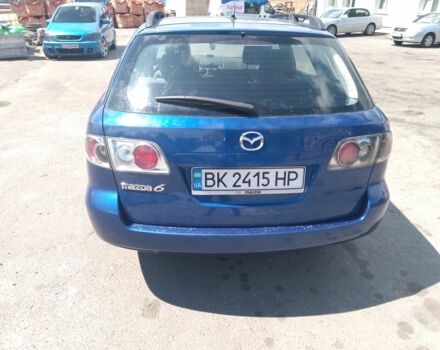 Синий Мазда 6, объемом двигателя 2 л и пробегом 75 тыс. км за 3960 $, фото 6 на Automoto.ua