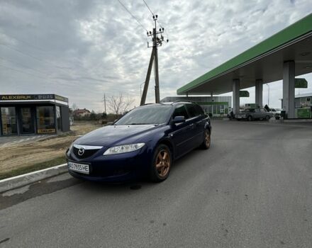 Синій Мазда 6, об'ємом двигуна 2 л та пробігом 250 тис. км за 3000 $, фото 1 на Automoto.ua