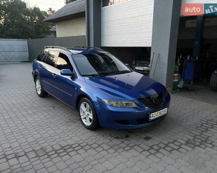 Мазда 6 2002 у Мукачеве на Automoto.ua Синій Мазда 6, об'ємом двигуна 2 л та пробігом 298 тис. км за 4300 $, фото 4 на Automoto.ua