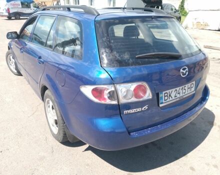 Синий Мазда 6, объемом двигателя 2 л и пробегом 75 тыс. км за 3960 $, фото 7 на Automoto.ua