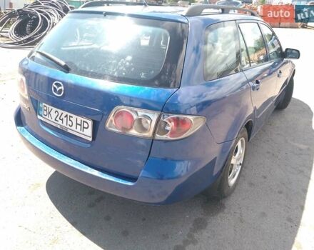 Синий Мазда 6, объемом двигателя 2 л и пробегом 75 тыс. км за 3880 $, фото 11 на Automoto.ua