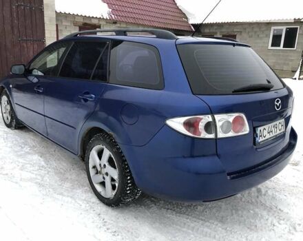 Синий Мазда 6, объемом двигателя 2 л и пробегом 215 тыс. км за 3700 $, фото 6 на Automoto.ua