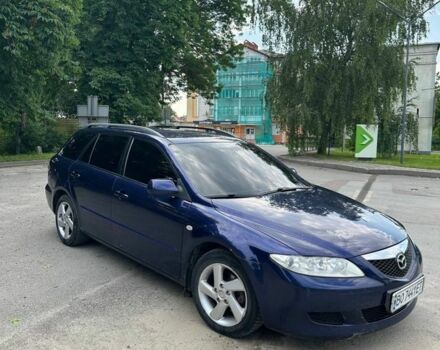 Синий Мазда 6, объемом двигателя 2 л и пробегом 245 тыс. км за 3200 $, фото 1 на Automoto.ua