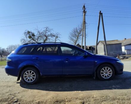 Синий Мазда 6, объемом двигателя 2 л и пробегом 348 тыс. км за 1400 $, фото 6 на Automoto.ua