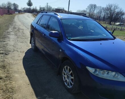 Синий Мазда 6, объемом двигателя 2 л и пробегом 348 тыс. км за 1600 $, фото 5 на Automoto.ua