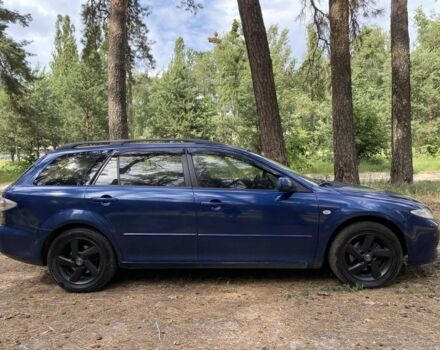Синий Мазда 6, объемом двигателя 2 л и пробегом 285 тыс. км за 2950 $, фото 1 на Automoto.ua