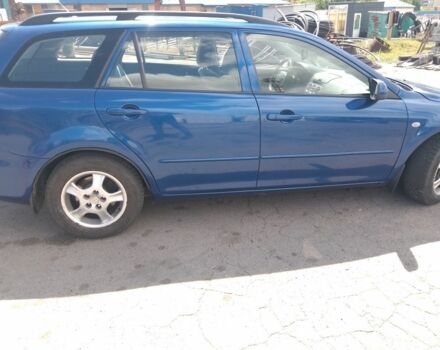 Синий Мазда 6, объемом двигателя 2 л и пробегом 75 тыс. км за 3960 $, фото 3 на Automoto.ua