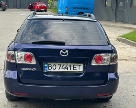 Синий Мазда 6, объемом двигателя 2 л и пробегом 245 тыс. км за 3200 $, фото 4 на Automoto.ua
