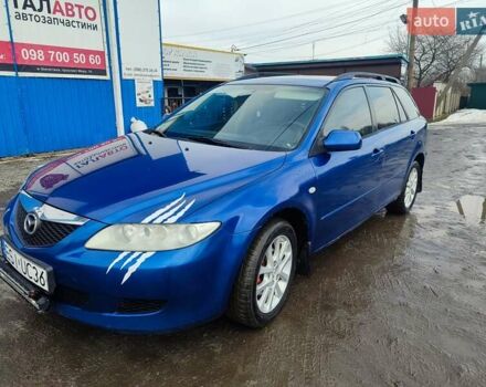 Синій Мазда 6, об'ємом двигуна 2 л та пробігом 348 тис. км за 1700 $, фото 1 на Automoto.ua