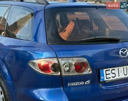 Синий Мазда 6, объемом двигателя 2 л и пробегом 349 тыс. км за 1600 $, фото 7 на Automoto.ua