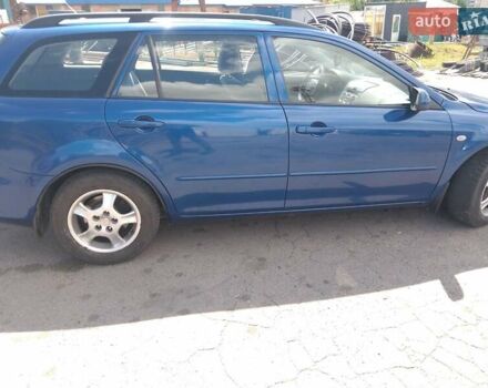 Синий Мазда 6, объемом двигателя 2 л и пробегом 75 тыс. км за 3880 $, фото 4 на Automoto.ua