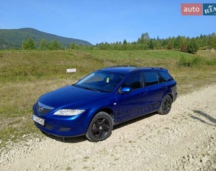 Синий Мазда 6, объемом двигателя 2 л и пробегом 443 тыс. км за 4700 $, фото 4 на Automoto.ua